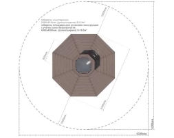 Скамья вокруг дерева Серия Q модель 2.1, фото 3