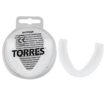 Капа боксерская &quot;TORRES&quot; арт. PRL1023WT, термопластичная, евростандарт CE approved, белый