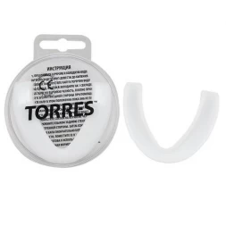 Капа боксерская &quot;TORRES&quot; арт. PRL1023WT, термопластичная, евростандарт CE approved, белый