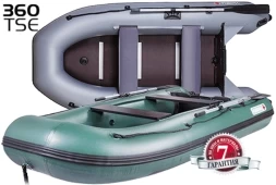 Лодка надувная 360TSE (БЕЗ ПОЛА)  (зеленая, серая, Combi), фото 2