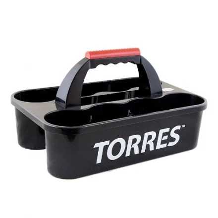 Контейнер для бутылок &quot;TORRES&quot;, арт. SS1030, на 8 бутылок, не складывается, черно-бело-красный, фото 1