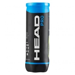 Мяч теннисный HEAD Pro 3B, уп.3 шт, желтый