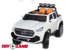 Полноприводный электромобиль Mercedes-Benz PICKUP 4х4 с пультом (Белый) YBD5478, фото 1
