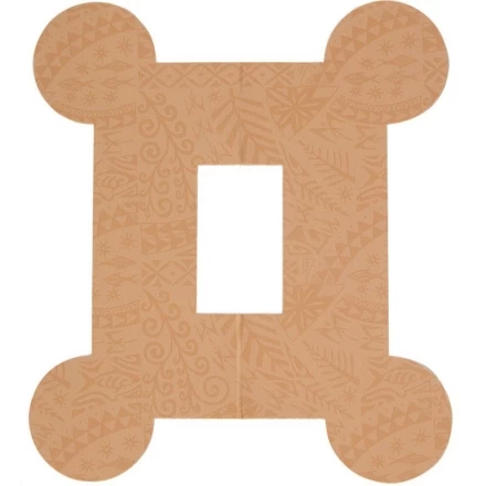 Тейп динамический PosturePals Box tape, арт. PP-Box-T, преднарезка, 5 шт. в уп., телесный, фото 1