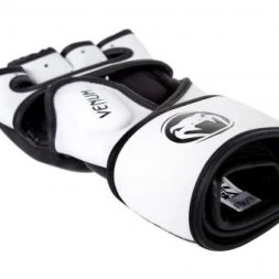 Перчатки ММА Venum Undisputed Gloves - Nappa Leather Black, фото 2