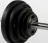 BRONZE GYM BG-PA-BR-T001 Гриф олимпийский Трэп (хром, 2200*50 мм)