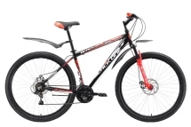 Велосипед Black One Onix Trail 29 D Alloy черно-красный 18&quot;