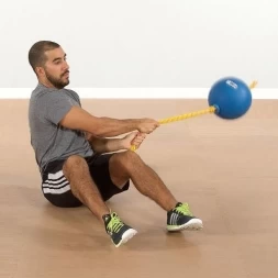 Мяч с веревкой Perform Better Extreme Converta Ball, вес: 5 кг, фото 2
