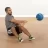 Мяч с веревкой Perform Better Extreme Converta Ball, вес: 5 кг