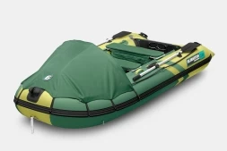 Gladiator C 330 AL ACTIVE Зелено-оливковый моторная лодка ПВХ Алюминиевый пайол, фото 1