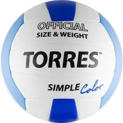 Мяч волейбольный Torres Simple Color, фото 1