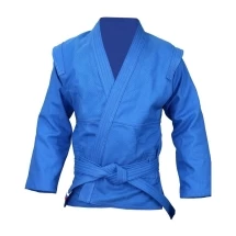 Куртка самбо синяя (550г/м2, р.160)