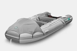 Gladiator E 450 PRO AIR Светло-темносерый моторная лодка ПВХ , фото 4