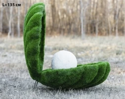 Топиари ракушка L=90 см - газон Eco, фото 8