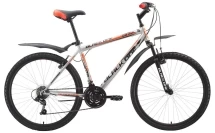 Велосипед Black One Onix серебристо-оранжевый 18&quot;