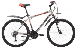 Велосипед Black One Onix серебристо-оранжевый 18&quot;