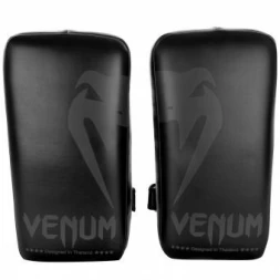 Пэды Venum Giant Kick Pads Black/Black (пара), фото 1