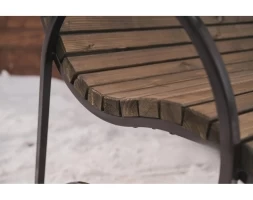 Скамейка TORUDA кованая «Грация» 1,5 м, фото 2