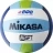 Мяч вол. пляжн. &quot;MIKASA VXS-BFU&quot;,р.5, синт.кожа(ТПУ),лого ВФВ,18 пан.,маш.сш,бут.кам,син-гол-зел