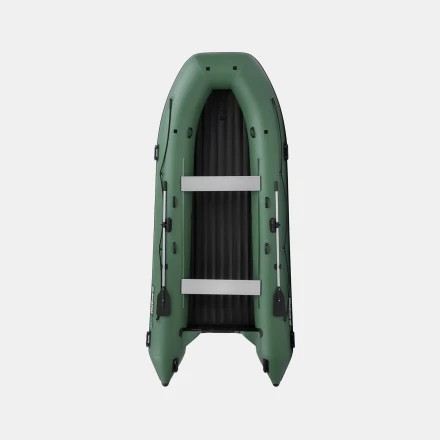 Gladiator E 450 PRO AIR зеленый моторная лодка ПВХ , фото 2