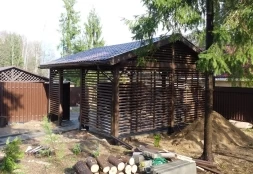 Навес для двух авто ИСТРИНСКИЙ Несущий каркас, фото 3