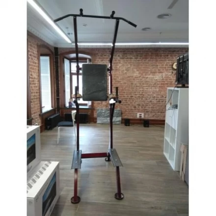 Тренажер турник - брусья - пресс (напольный) ProfiGym СВ-003, фото 3