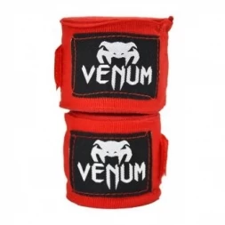 Бинты боксерские Venum &quot;Kontact&quot; Boxing Handwraps 4m - Red