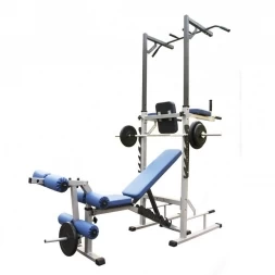 Турник-пресс-брусья напольные с гребенкой для штанги MironFit RK-016 (Серия РЕКОРД), фото 7