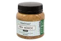 Кокосовая паста со льном и стевией, в пластике, 250г