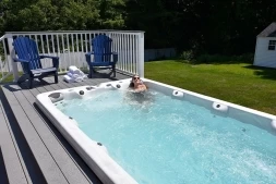 Плавательный спа-бассейн с противотоком Vita Spa XL4, фото 3