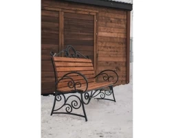 Скамейка TORUDA кованая «Франция» 1,5 м, фото 2