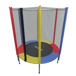 Детский батут с внешней сеткой EVO JUMP 4,5ft (140см), цветной, фото 5