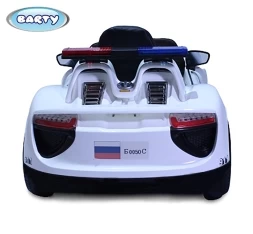 ЭлектромобильPorsche 911 Police (Белый) Б005OС, фото 3