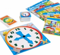 Настольная игра &quot;Учим время&quot; Tactic, фото 7