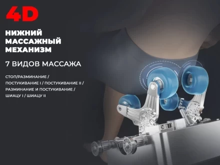Массажное кресло FUJIMO EXCELSIOR F900 Коричневый, фото 11