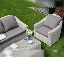Зона 6 Кон Панна лаунж-зона из искусственного ротанга, цвет бежевый, фото 20