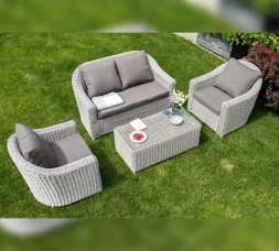 Зона 6 Кон Панна лаунж-зона из искусственного ротанга, цвет бежевый, фото 17