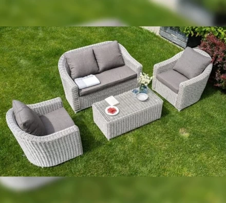 Зона 6 Кон Панна лаунж-зона из искусственного ротанга, цвет бежевый, фото 17