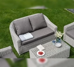 Зона 6 Кон Панна лаунж-зона из искусственного ротанга, цвет бежевый, фото 13