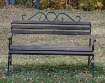 Скамейка TORUDA кованая «Ажур» 1,5 м