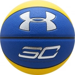 Мяч баскетбольный &quot;Under Armour Curry Composite&quot; р.7, желто-сине-серебристый, фото 1