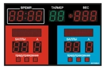 Табло для борьбы самбо №1.Модель ТС-150х15_РБС-100-32х8х2_080-5х5х7b