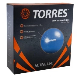 Мяч гимнастический &quot;TORRES&quot;, диам. 65 см, ДИЗАЙН 2017 года, фото 2