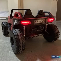Электромобиль Buggy A707AA 4WD 24V красный спайдер, фото 8