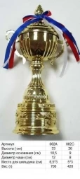 Кубок 082 С h-26см (с крышкой)