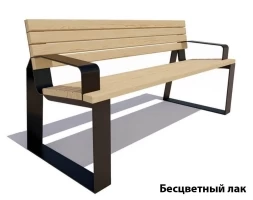 Парковая скамейка Подольск, Сосна 0,6 м, фото 1