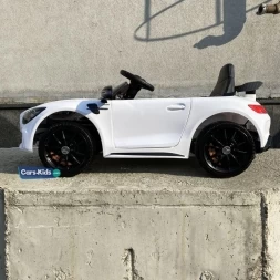 Электромобиль Mercedes-Benz GTR AMG BBH-0005 белый, фото 7