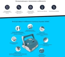 Робот пылесос Aquabot UR400