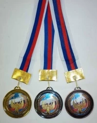 Медаль *НИКА d-65мм 2 место (серебро)