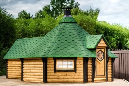 Гриль домик СИБИРЬ, фото 1